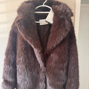 Aritzia Cortina Faux Fur Coat